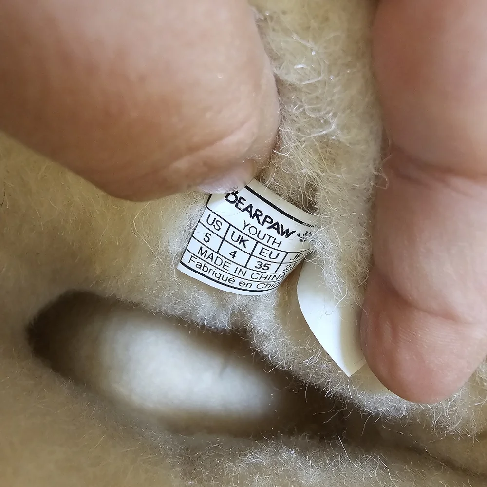 New BearPaw Elle Exotic Youth Pink Glitter, size US 5 - Picture 12 of 14